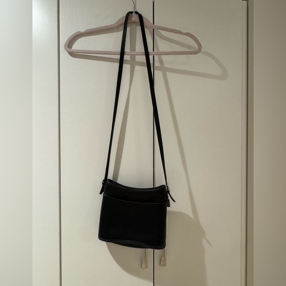 Coach Black Leather Crossbody/Shoulder Bag - Picture 5 of 9